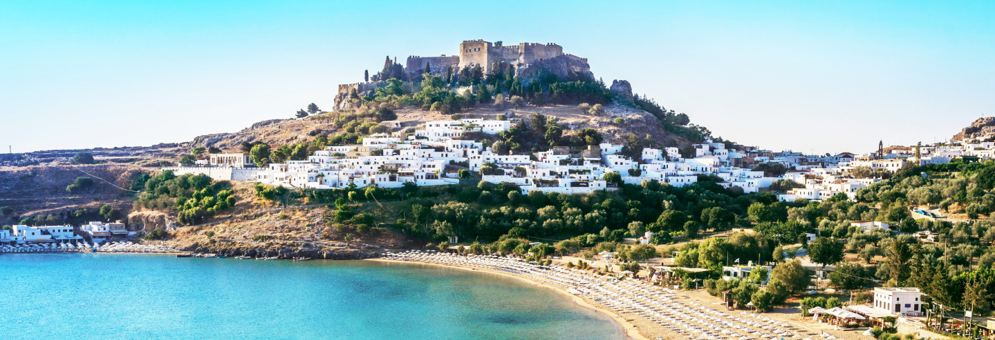 Rhodos Lindos strand