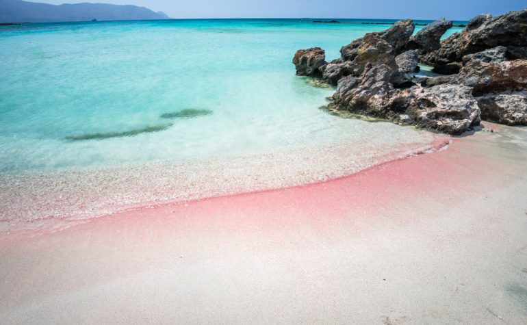 Elafonissi - Den lyserøde strand på Kreta