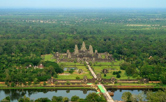 Udsigten over Angkor Wat